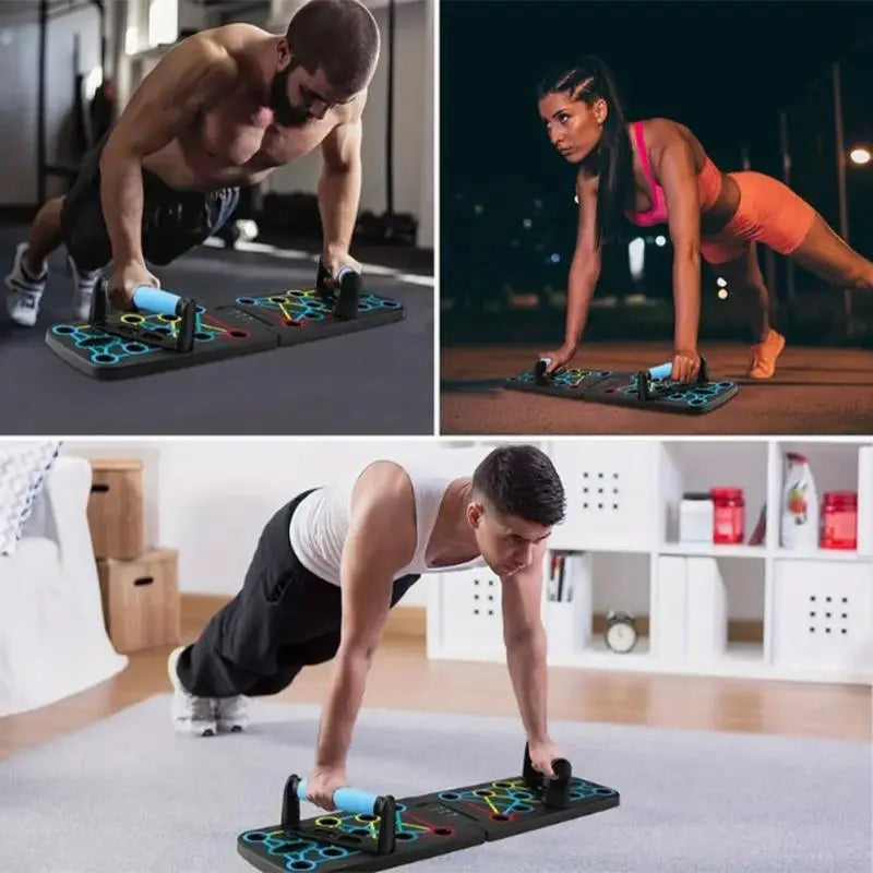 Push up Board, 1 Piece Pushup Training Board, Workout Pushup Board, Workout Exercise Equipment for Chest, Fitness Equipment for Home, Gym Accessories, Christmas Gifts for Boyfriend, Men Gifts, Gymtok